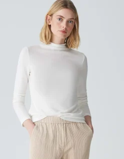 Basic Shirt Sasemin Wit Online Bestellen*OPUS Best Sale
