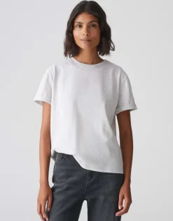 Basic Shirt Serox Grijs Online Bestellen*OPUS Cheap