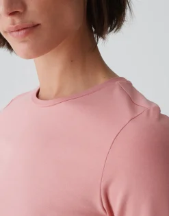Basic Shirt Smilla Roze Online Bestellen*OPUS Cheap