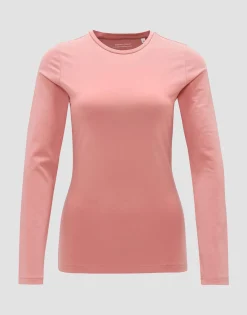 Basic Shirt Smilla Roze Online Bestellen*OPUS Cheap