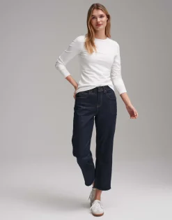 Basic Shirt Smilla Wit Online Bestellen*OPUS Cheap