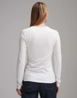 Basic Shirt Smilla Wit Online Bestellen*OPUS Cheap