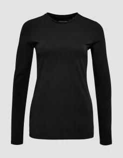 Basic Shirt Smilla Zwart Online Bestellen*OPUS Best