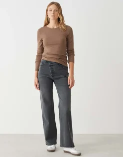 Basic Shirt Sogeti Bruin Online Bestellen*OPUS Shop