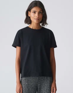 Basic Shirt Sonzi Zwart Online Bestellen*OPUS Hot