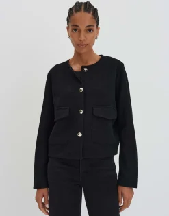Blazer Jas Neelia Zwart Online Bestellen*OPUS New