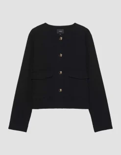 Blazer Jas Neelia Zwart Online Bestellen*OPUS New