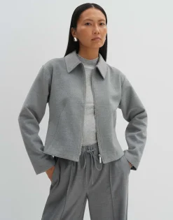 Blazer Jas Nilah Grijs Online Bestellen*OPUS Shop