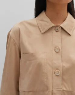 Blouse Met Lange Mouwen Zelura Beige Online Bestellen*OPUS Best Sale