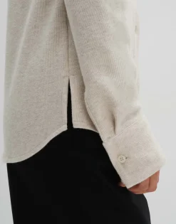 Blouse Met Lange Mouwen Zunara Beige Online Bestellen*OPUS Best