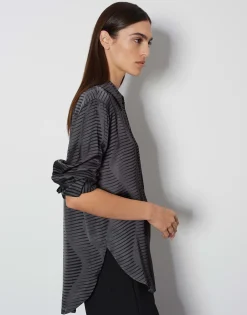 Blouse Met Print Zauryn Grijs Online Bestellen*OPUS Best Sale