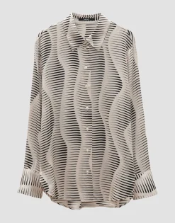 Blouse Met Print Zauryn Wit Online Bestellen*OPUS Cheap