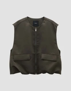 Bodywarmer Noeevi Groen Online Bestellen*OPUS New