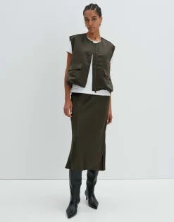 Bodywarmer Noeevi Groen Online Bestellen*OPUS New
