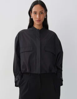 Bomber Norty Zwart Online Bestellen*OPUS Clearance