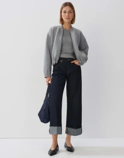 Bomber Ukuya Grijs Online Bestellen*OPUS Fashion