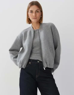 Bomber Ukuya Grijs Online Bestellen*OPUS Fashion