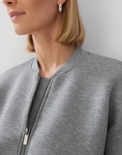 Bomber Ukuya Grijs Online Bestellen*OPUS Fashion