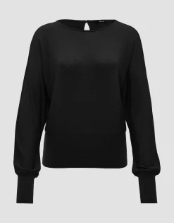 Boxy Shirt Sonnu Zwart Online Bestellen*OPUS Hot