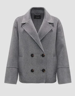 Caban Jas Hilna Grijs Online Bestellen*OPUS New