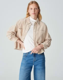 Corduroy Bloes Falba Beige Online Bestellen*OPUS Best Sale