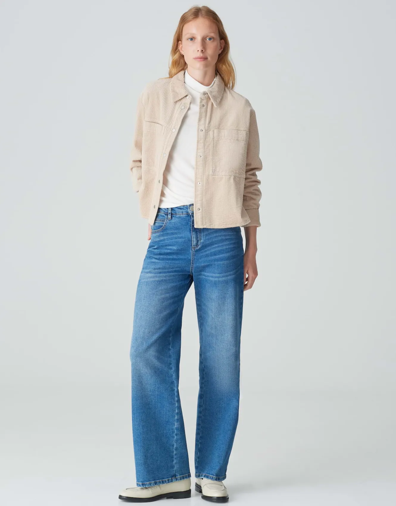 Corduroy Bloes Falba Beige Online Bestellen*OPUS Best Sale