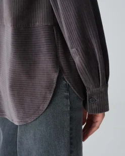 Corduroy Bloes Flevo Grijs Online Bestellen*OPUS New