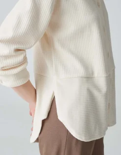Corduroy Bloes Flevo Wit Online Bestellen*OPUS Hot