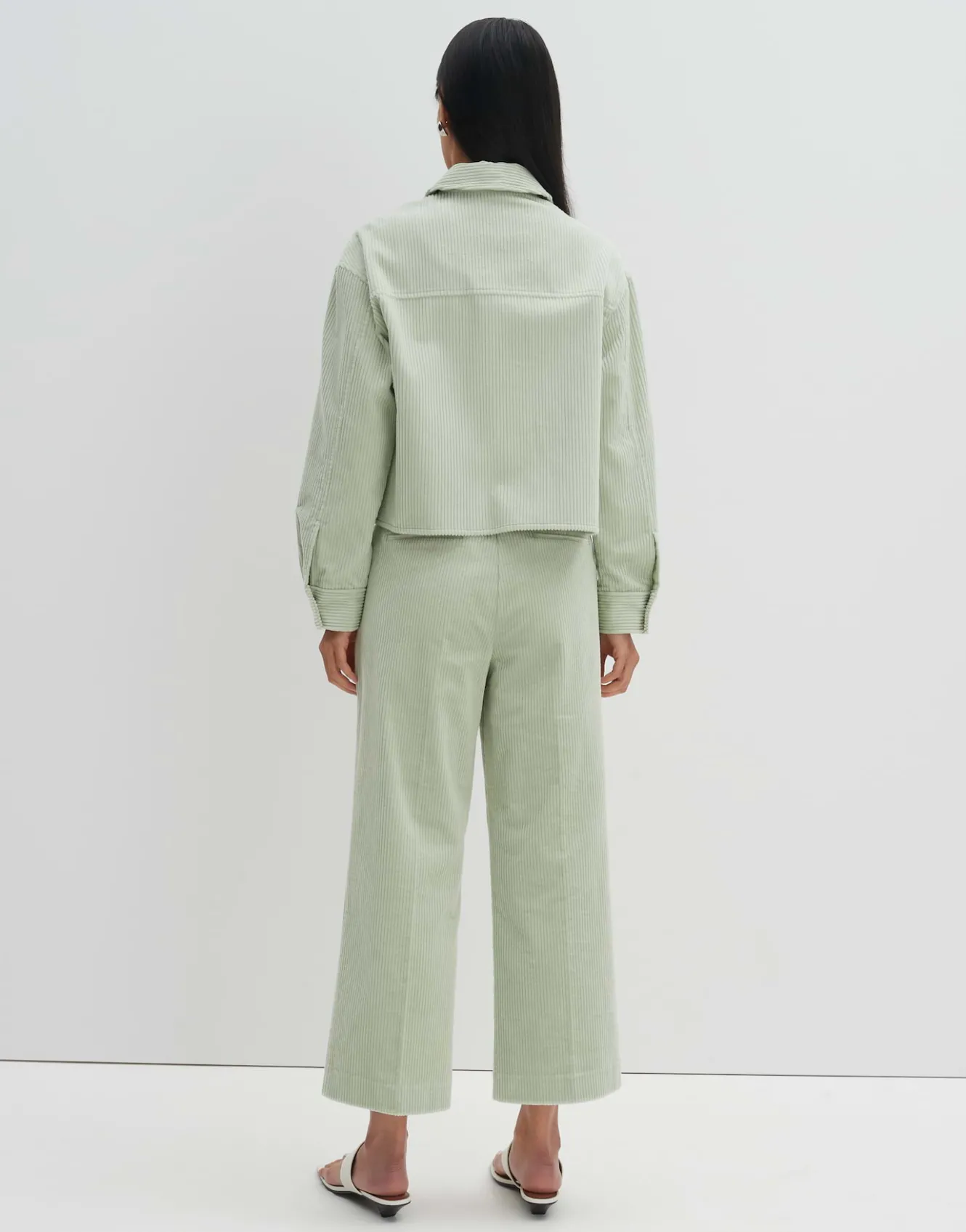Corduroy Bloes Zohanna Groen Online Bestellen*OPUS Flash Sale