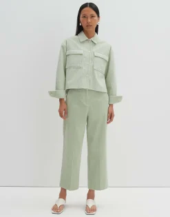 Corduroy Bloes Zohanna Groen Online Bestellen*OPUS Flash Sale