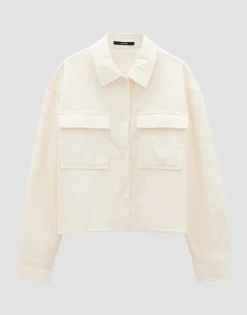 Corduroy Bloes Zohanna Wit Online Bestellen*OPUS Cheap