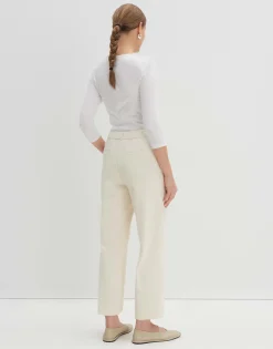 Corduroy Broek Cisilia Corduroy Wit Online Bestellen*OPUS Cheap