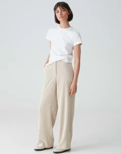 Corduroy Broek Marnia Beige Online Bestellen*OPUS Cheap