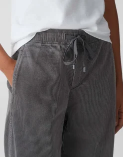 Corduroy Broek Mileni Track Grijs Online Bestellen*OPUS Online