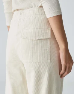 Corduroy Broek Mileni Track Wit Online Bestellen*OPUS Shop