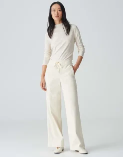 Corduroy Broek Mileni Track Wit Online Bestellen*OPUS Shop
