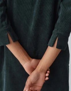 Corduroy Jurk Wedelia Groen Online Bestellen*OPUS Sale