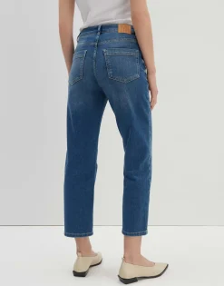 Cropped Relaxed Jeans Corah Blauw Online Bestellen*OPUS Store