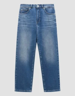 Cropped Relaxed Jeans Corah Blauw Online Bestellen*OPUS Store