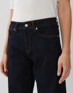 Cropped Wide Jeans Cellma Turn Up Blauw Online Bestellen*OPUS Cheap