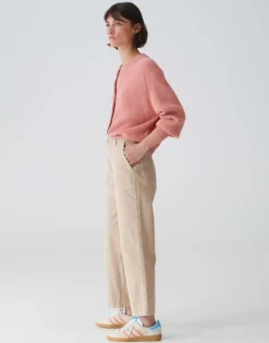 Cropped Wide Jeans Mokoti Work Beige Online Bestellen*OPUS Outlet