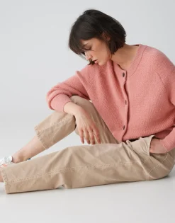 Cropped Wide Jeans Mokoti Work Beige Online Bestellen*OPUS Outlet