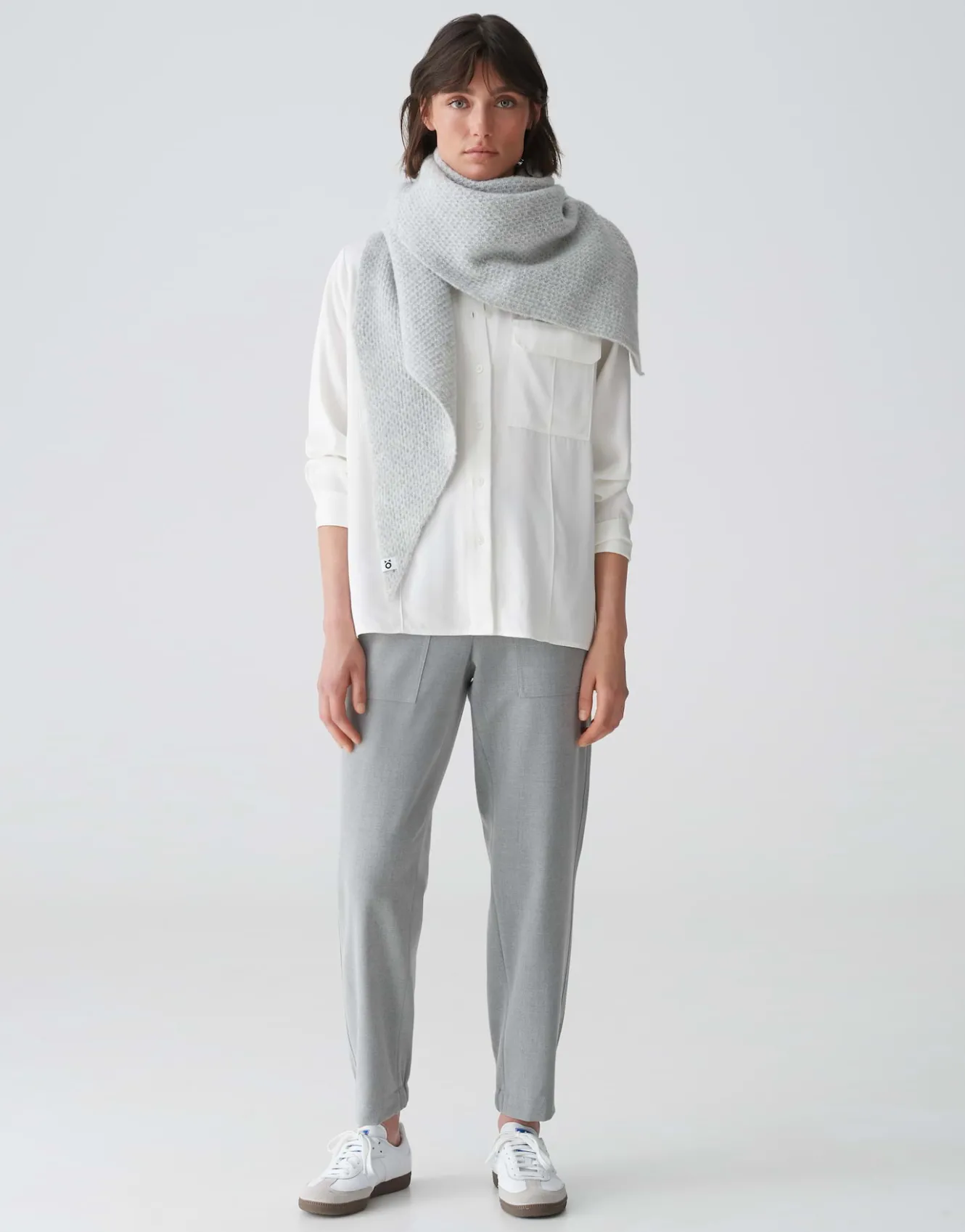 Doek Afraasi Scarf Grijs Online Bestellen*OPUS Online