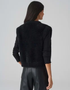 Faux-fur Bodywarmer Desto Zwart Online Bestellen*OPUS Clearance
