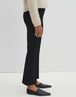 Flared Pants Curinna Detail Zwart Online Bestellen*OPUS Flash Sale