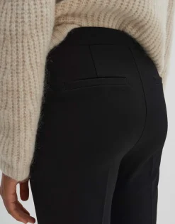 Flared Pants Curinna Detail Zwart Online Bestellen*OPUS Flash Sale