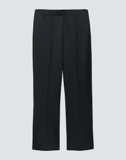 Flared Pants Curinna Detail Zwart Online Bestellen*OPUS Flash Sale
