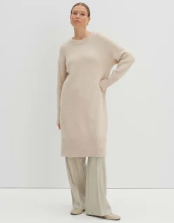 Gebreide Jurk Qiola Beige Online Bestellen*OPUS Best