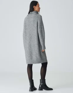 Gebreide Jurk Wakona Grijs Online Bestellen*OPUS Cheap