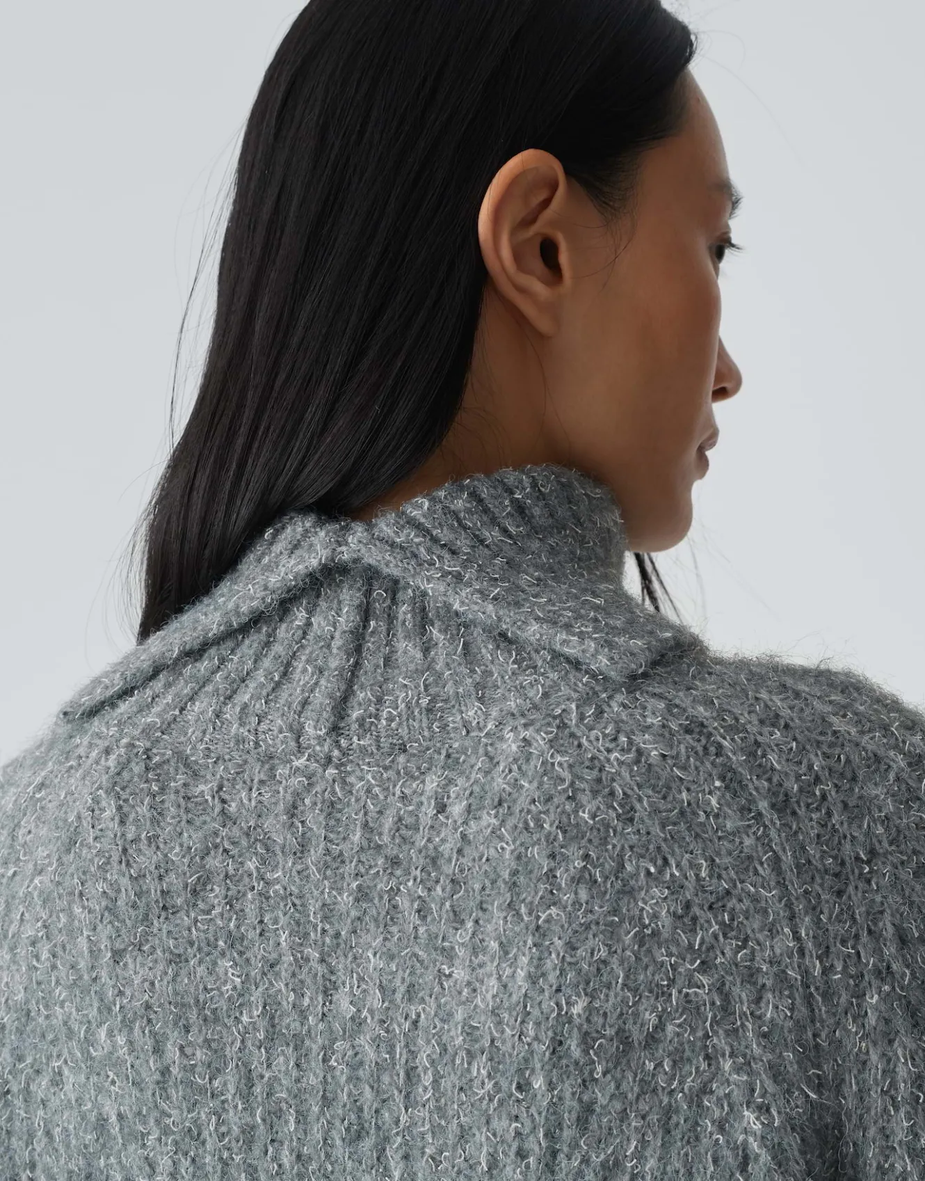 Gebreide Jurk Wakona Grijs Online Bestellen*OPUS Cheap